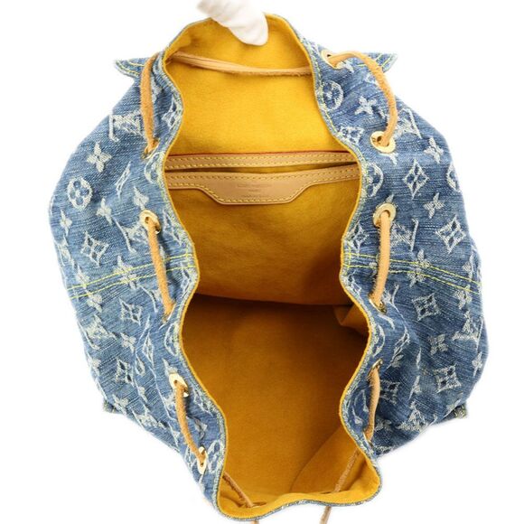 Louis Vuitton Sac A De GM Monogram Denim Backpack Rucksack - Picture 7 of 12